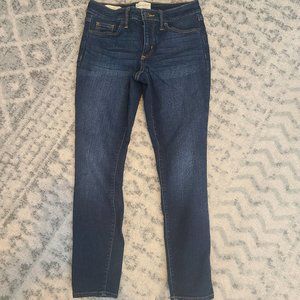 Mid Rise Skinny Jeans- Dark Wash